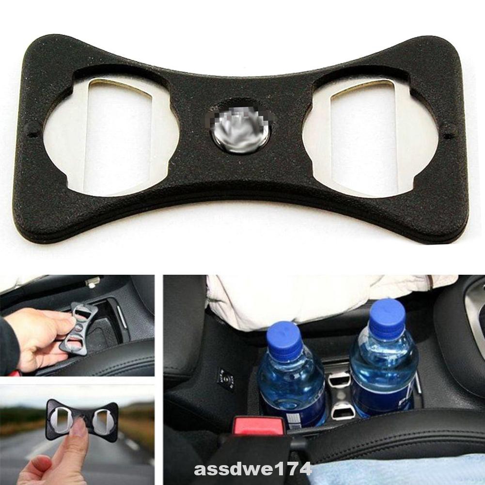 Eco-friendly ABS Multi-functional Durable Stainless Steel Cup Holder Divider Safety Buckle Bottle Opener