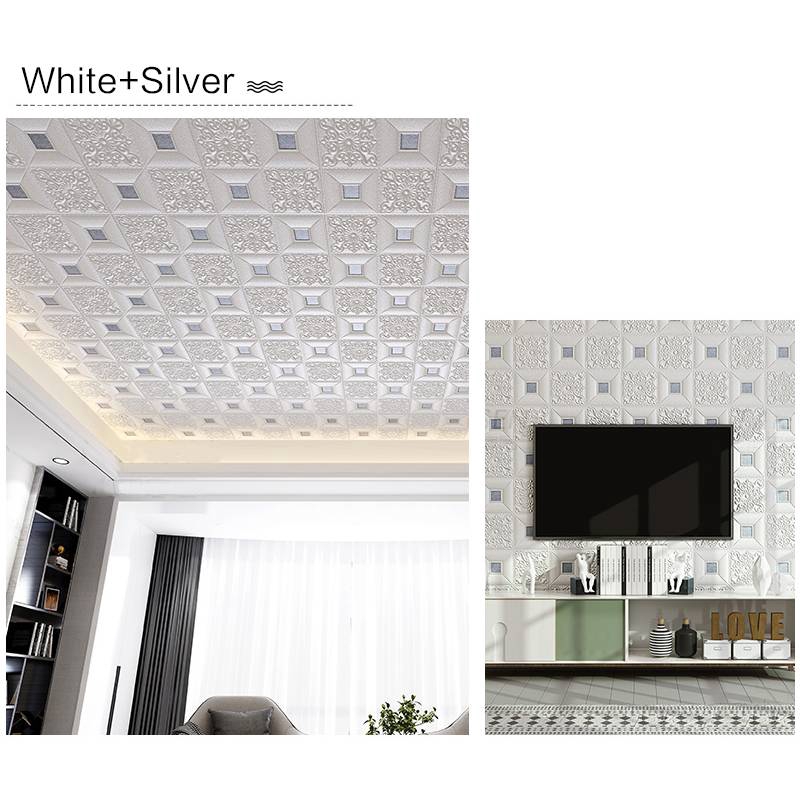 Giấy dán tường 3d tự dính trang trí trần nhà | BigBuy360 - bigbuy360.vn