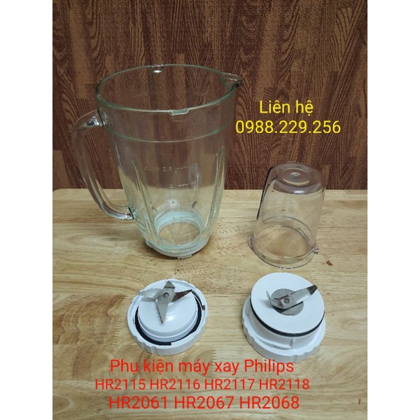 LINH KIỆN CHÍNH HÃNG- PHỤ KIỆN MÁY XAY SINH TỐ PHILIPS HR2116 HR2118 HR2115