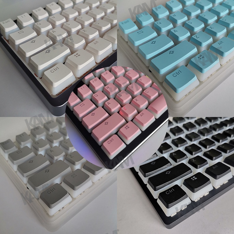 Bộ Phím Rời PBT OEM 108 Phím DIY Cho Bàn Phím Cơ 108 / 104 / 87 / 84 / 68 / 61 Ibcc RK61 GMMK Pro