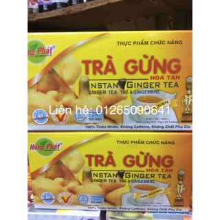 Trà gừng Hùng Phát
