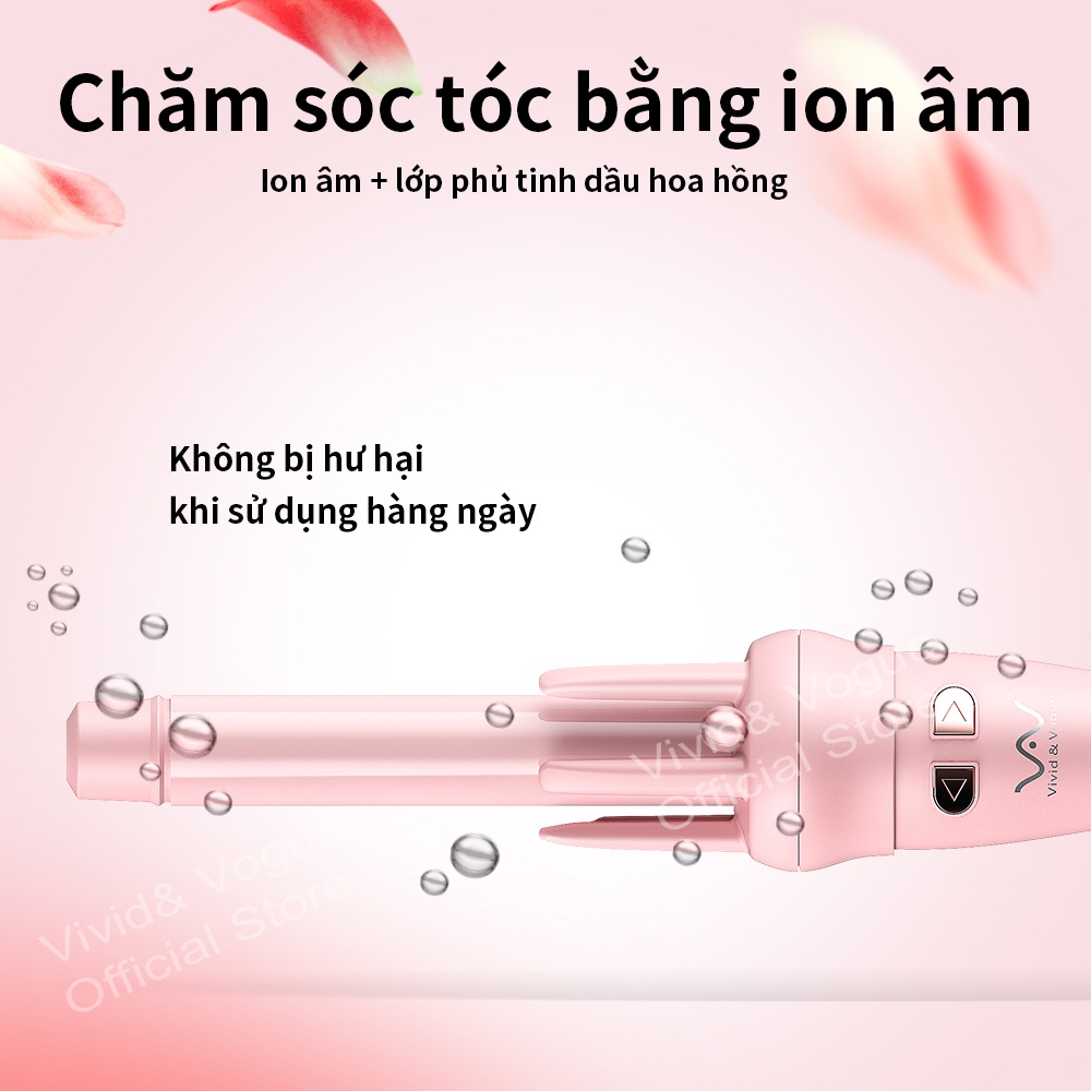 Máy uốn tóc VIVID&VOGUE 3Gen tự động chất lượng cao