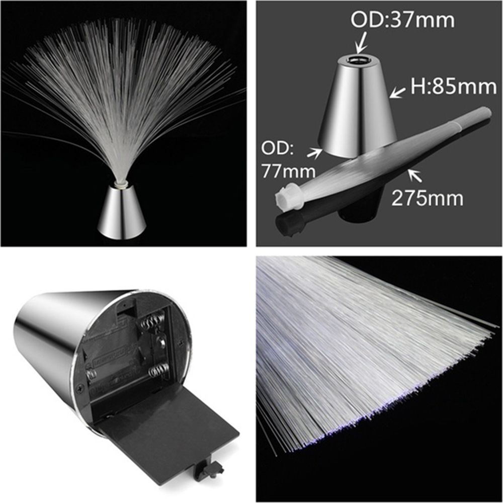 Đèn LED sợi quang lấp lánh ánh sao thay đổi màu sắc trang trí đa dụng