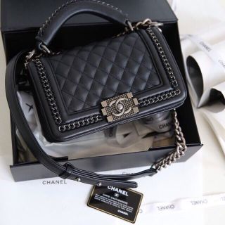 Túi đeo chéo viền xích sz 25