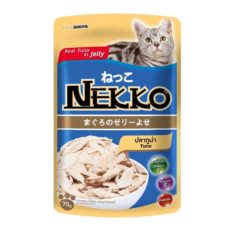 Pate Nekko Jelly Cho Mèo Gói 70gr