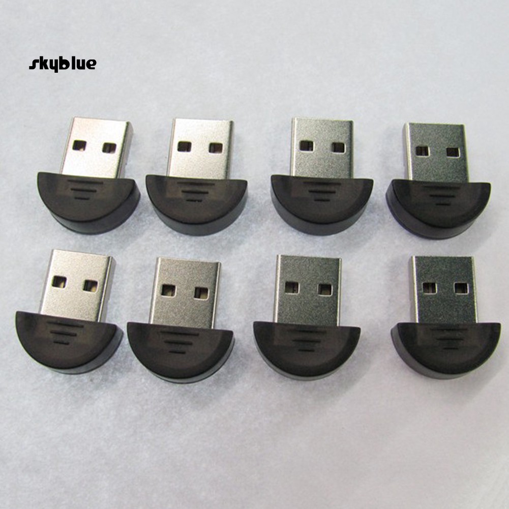 SKBL Mini USB Bluetooth V2.0 Dongle Adapter Wireless Receiver for PC Laptop Computer