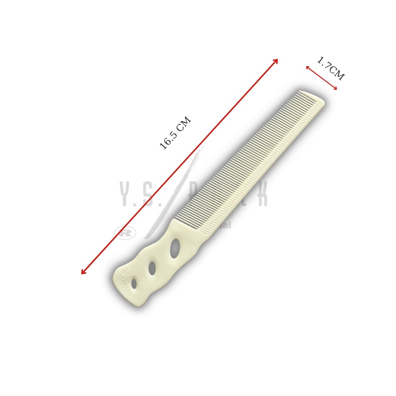 Lược cắt tỉa tóc răng xương cá chịu nhiệt Nhật Bản YS PARK cho tóc tự nhiên và nhặt sạn tóc nam YS-205 hàng chính hãng
