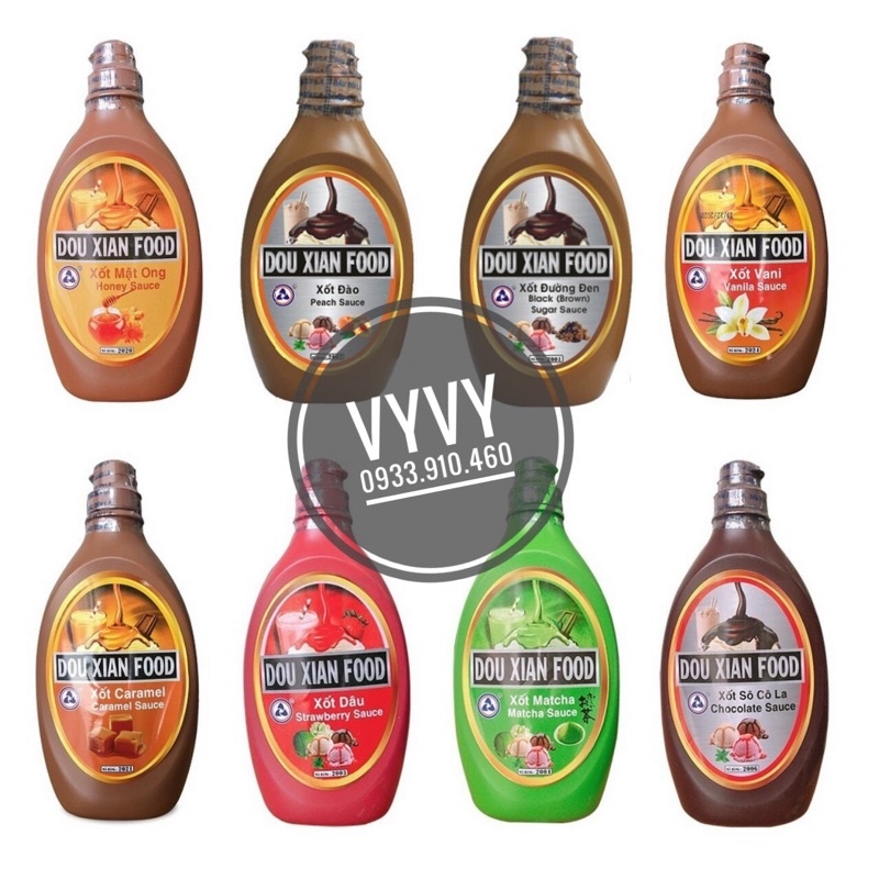 Sốt Douxian Hàng Huy đủ mùi - 600g