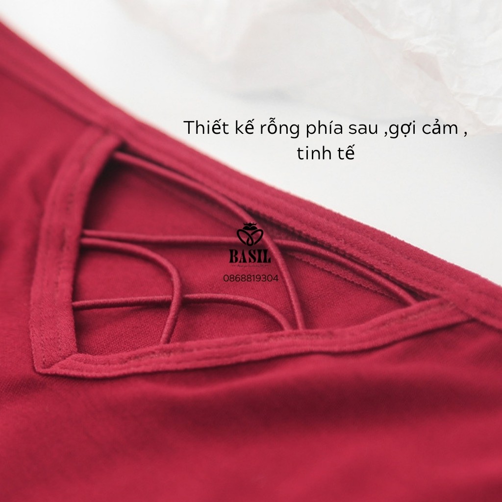 Quần lót S01 Basil cao cấp nữ cotton mềm thoáng mát