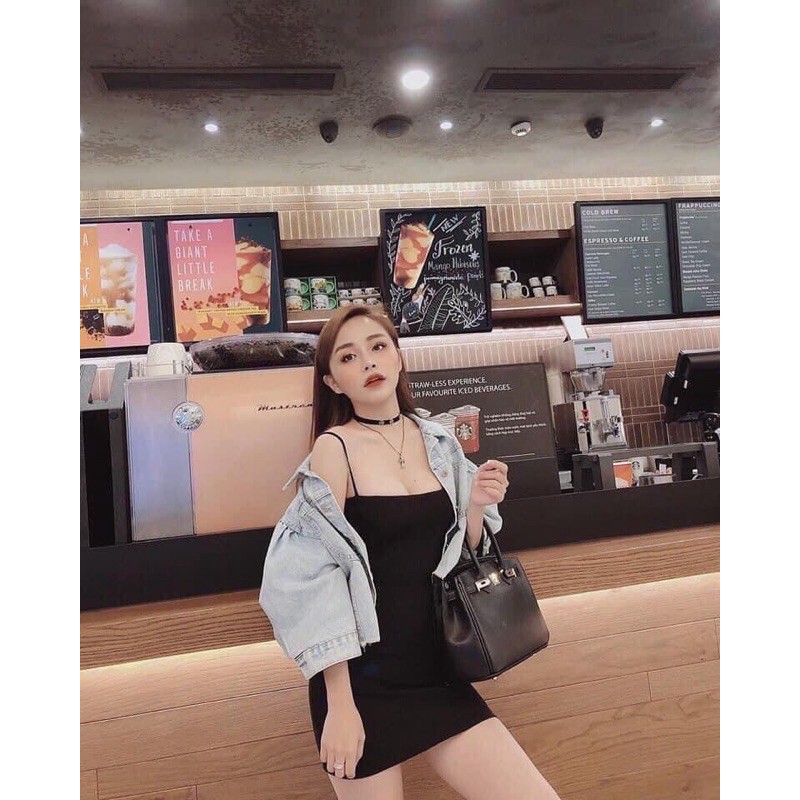 Váy 2 Dây Mảnh Body Sexy Kèm Ảnh Thật | BigBuy360 - bigbuy360.vn