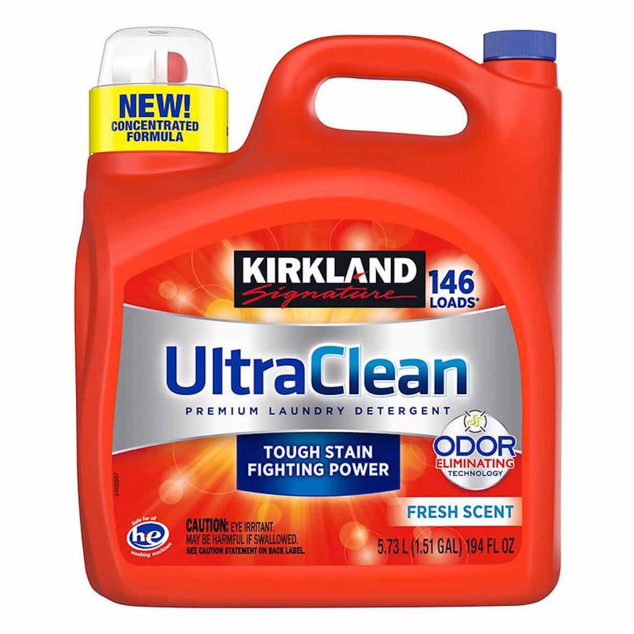 NƯỚC GIẶT TẨY TRẮNG QUẦN ÁO KIRKLAND ULTRA CLEAN 5.73 LÍT CỦA MỸ