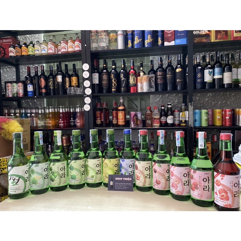 Soju Hàn Quốc Korice 360ml-Vị Mơ