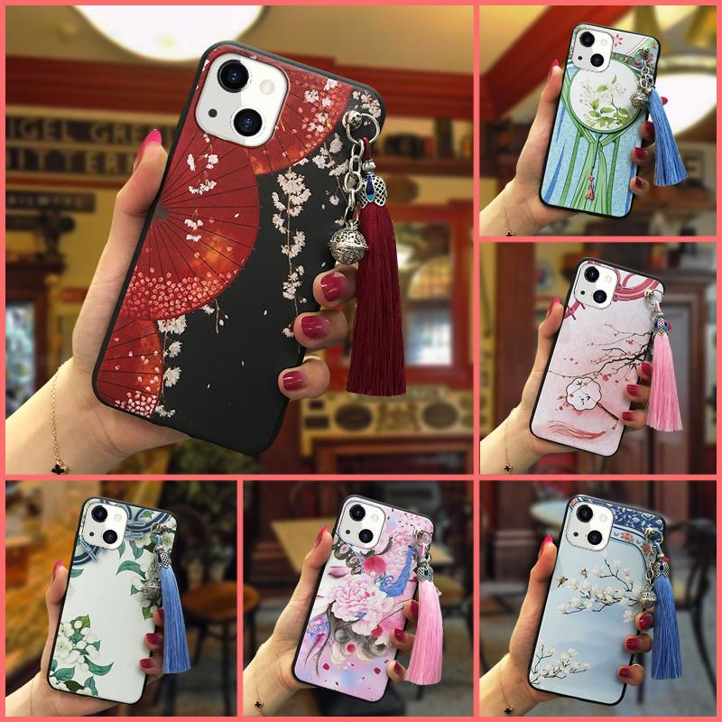 Ốp Điện Thoại Mềm Bền Chống Nước Chống Va Đập Thiết Kế Thời Trang Cho Iphone 13