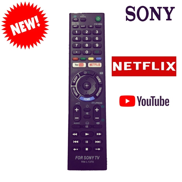 Remote điều khiển tivi NETFLIX-YOU TUBE TX 300 giá sốc-Bh đổi mới