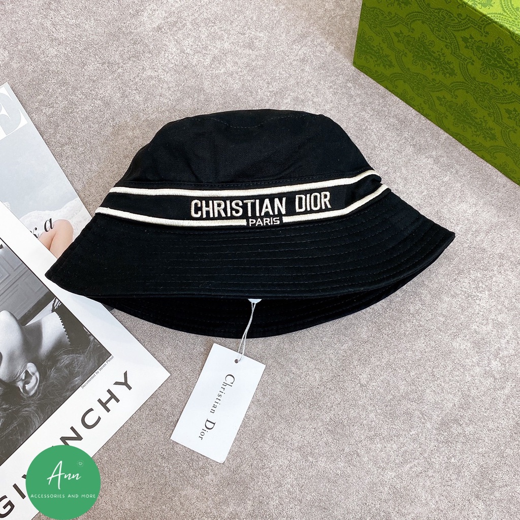 Mũ Bucket DIOR Thời Trang, Chất Liệu Vải Cotton Mềm,Phom Mũ Chuẩn Đẹp, Hàng Quảng Châu Loại 1 Full Tag