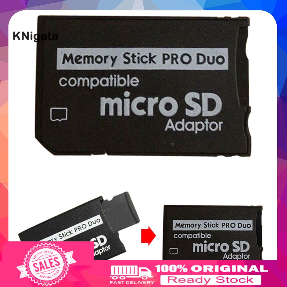 Đầu Đọc Thẻ Nhớ Micro Sd Tf Sang Ms Pro Duo Cho Psp