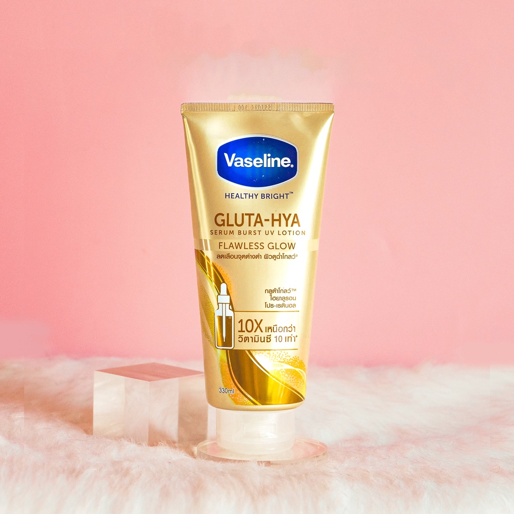 (CHÍNH HÃNG) Sữa Dưỡng Thể Vaseline Healthy Bright Gluta HYA Serum 10X ban ngày và ban đêm