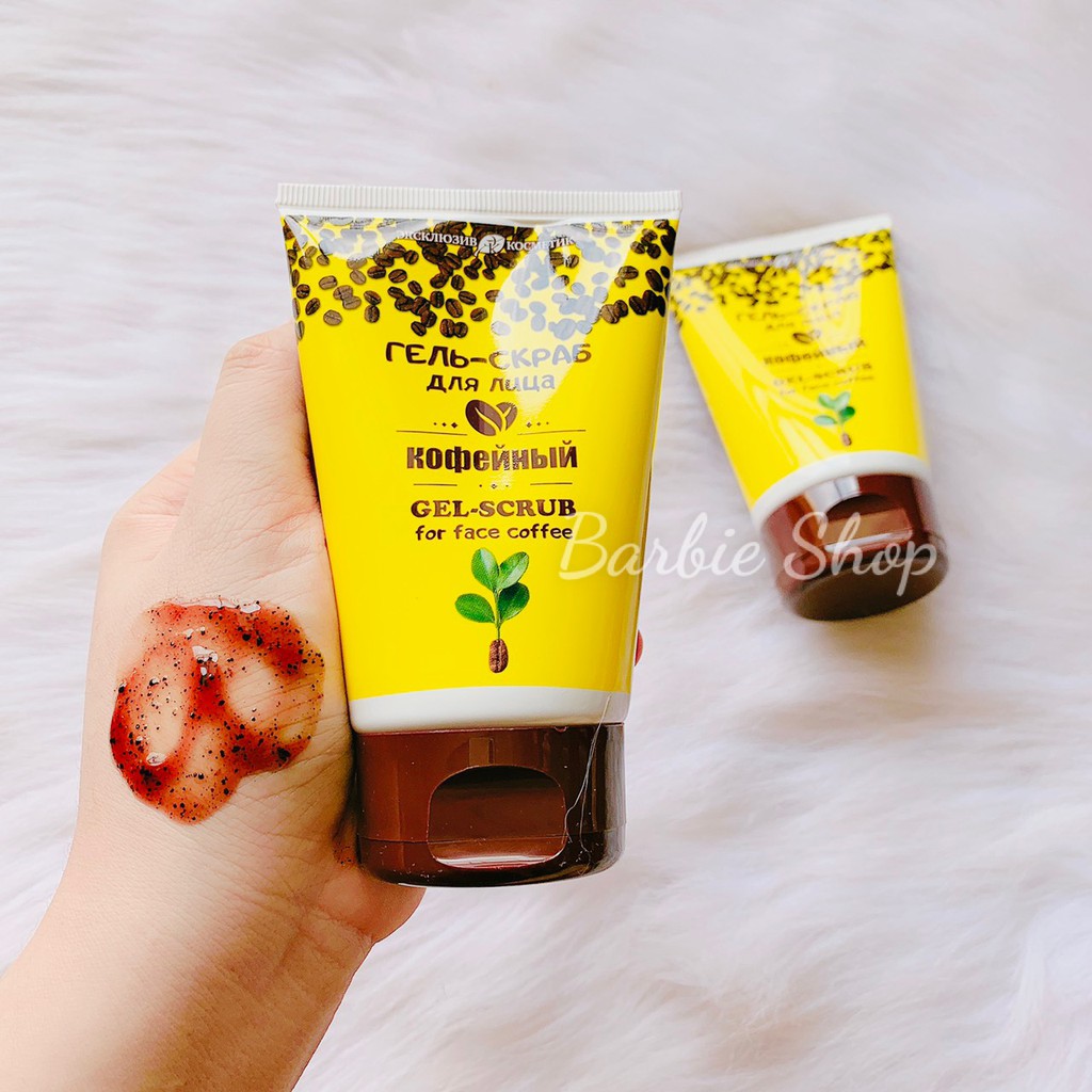 TẨY TẾ BÀO CHẾT DÀNH HƯƠNG CÀ PHÊ EXCLUSIVE COSMETIC GEL SCRUB FOR FACE COFFEE 100G