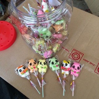 lọ 50 c kẹo mút hình gấu