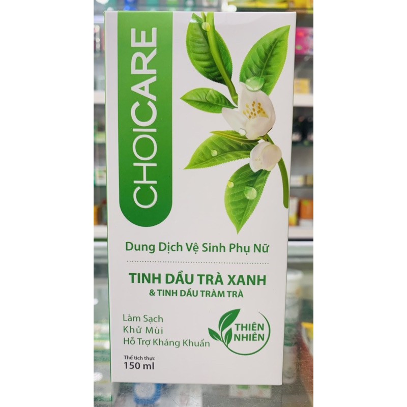 Dung dịch vệ sinh phụ nữ hàng ngày CHOICARE - 150ml