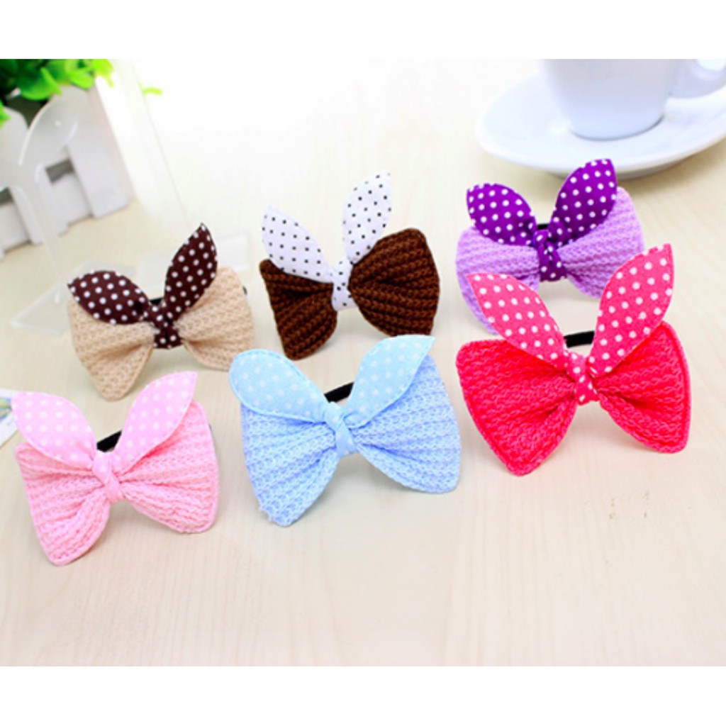 Combo 10 cột tóc đủ màu. Màu sắc ngẫu nhiên. Hàng luôn có sẵn nha các bạn. Giá 99k/10 cái.