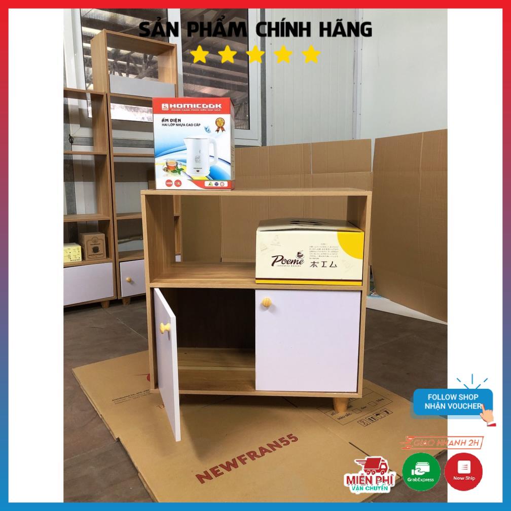 Kệ Bếp 2 Tủ hiện đại, kệ bếp đa năng, phong cách 2022 chất gỗ MDF dễ dàng lắp ráp, giảm giá lớn