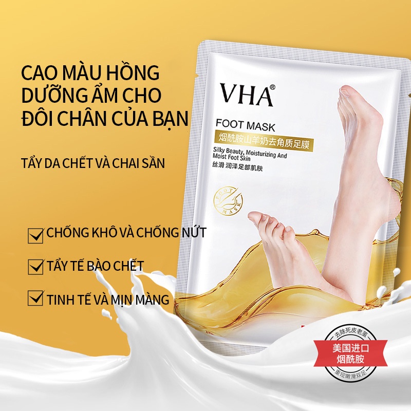 [HCM]Hàng mới về Mạt nạ chân tẩy da chết tiện lợi 1 cái -URBZM