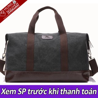 Túi xách tay du lịch thời trang cao cấp vải canvas 2019