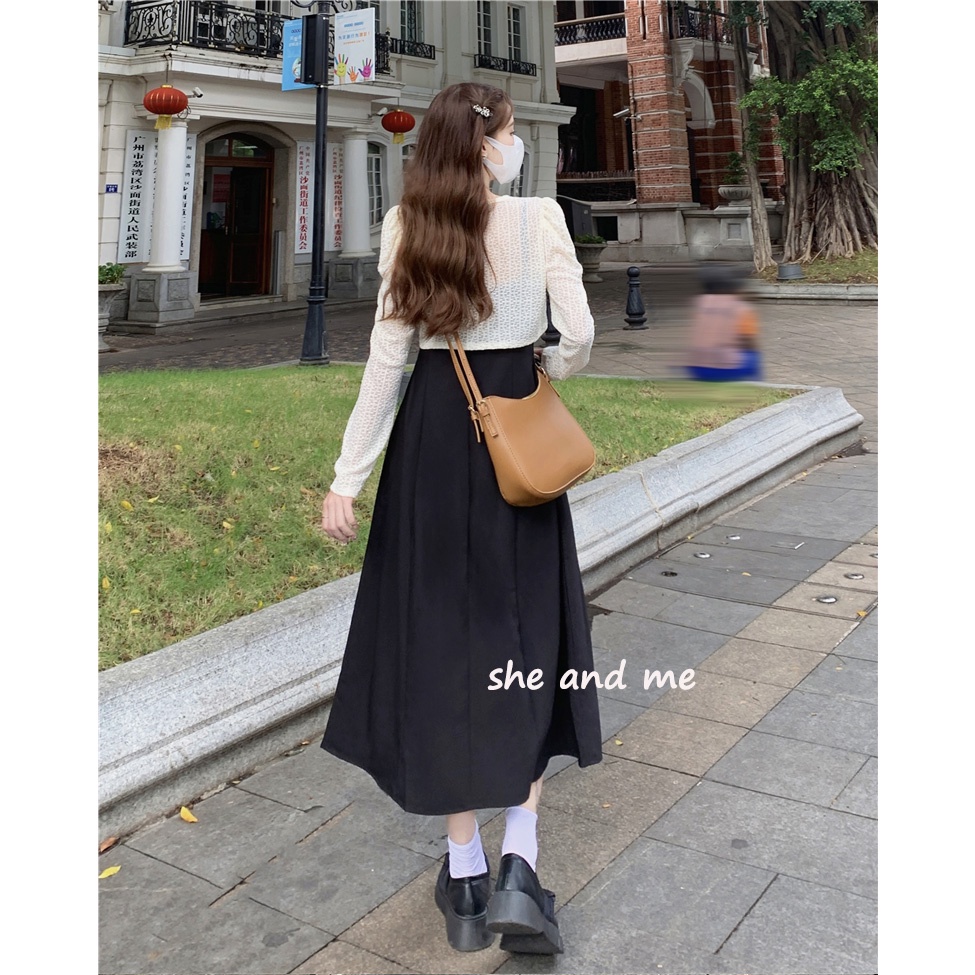 (SALE TẬN GỐC) July Dress_Sét Váy Hai Dây Xếp Ly Ngực Kèm Áo Khoác Ngoài Hàng Quảng Châu Siêu Đẹp (Ảnh thật ở cuối)
