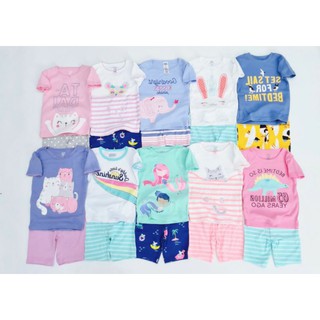 Sét đồ bộ bé gái, bé trai hiệu Carter's xuất dư xịn xò ♥️Size 6m-6Y(5- 25ký)♥️ Chất cotton 100% VNXK 💓 Kèm quà tặng