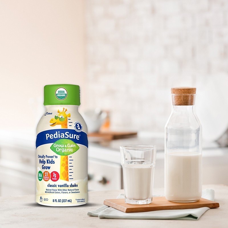 Thùn 24 Chai Sữa Nước Pediasure Organic 237ml của Mỹ