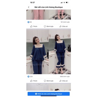 ⚡️BÁN SỈ⚡️Bộ đồ ngủ phối ren 2 màu