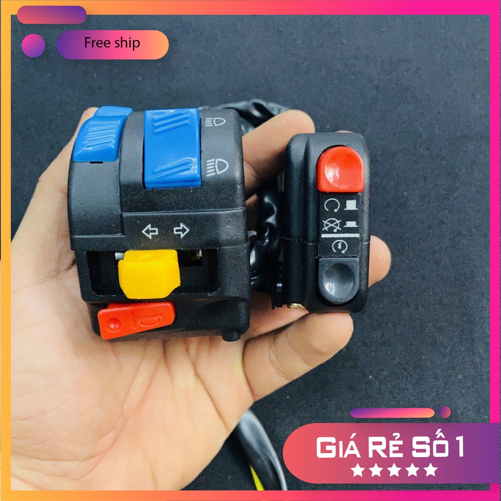 COMBO CÙM CÔNG TẮC FZ VÀ CÙM DOMINO PHẢI SỬ DỤNG CHO WAVE, DREAM, SIRIUS, SONIC, SATRIA