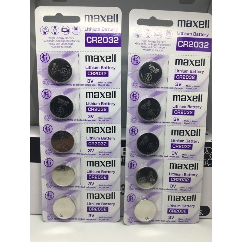 Pin CR2016,2025,2032 maxell