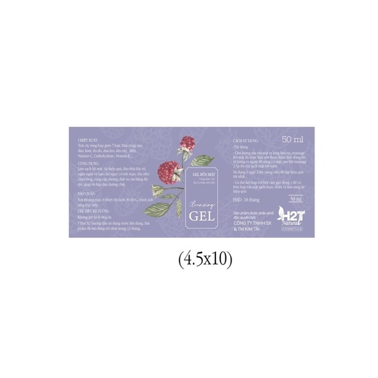 Sữa rửa mặt Cleansing Gel -Gel rửa mặt ❤️FREESHIP❤️ dành cho da khô dát và mọi loại da khác | BigBuy360 - bigbuy360.vn