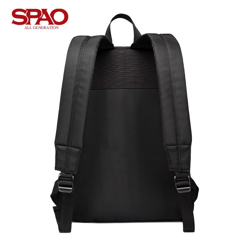 SPAO Korean student bag men's and women's wind British university backpack computer simple bag