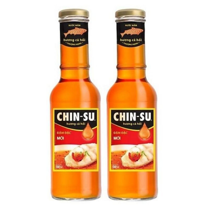 [Mã GROSALE55 giảm 8% đơn 500K] Nước mắm chinsu hương cá hồi 500ml