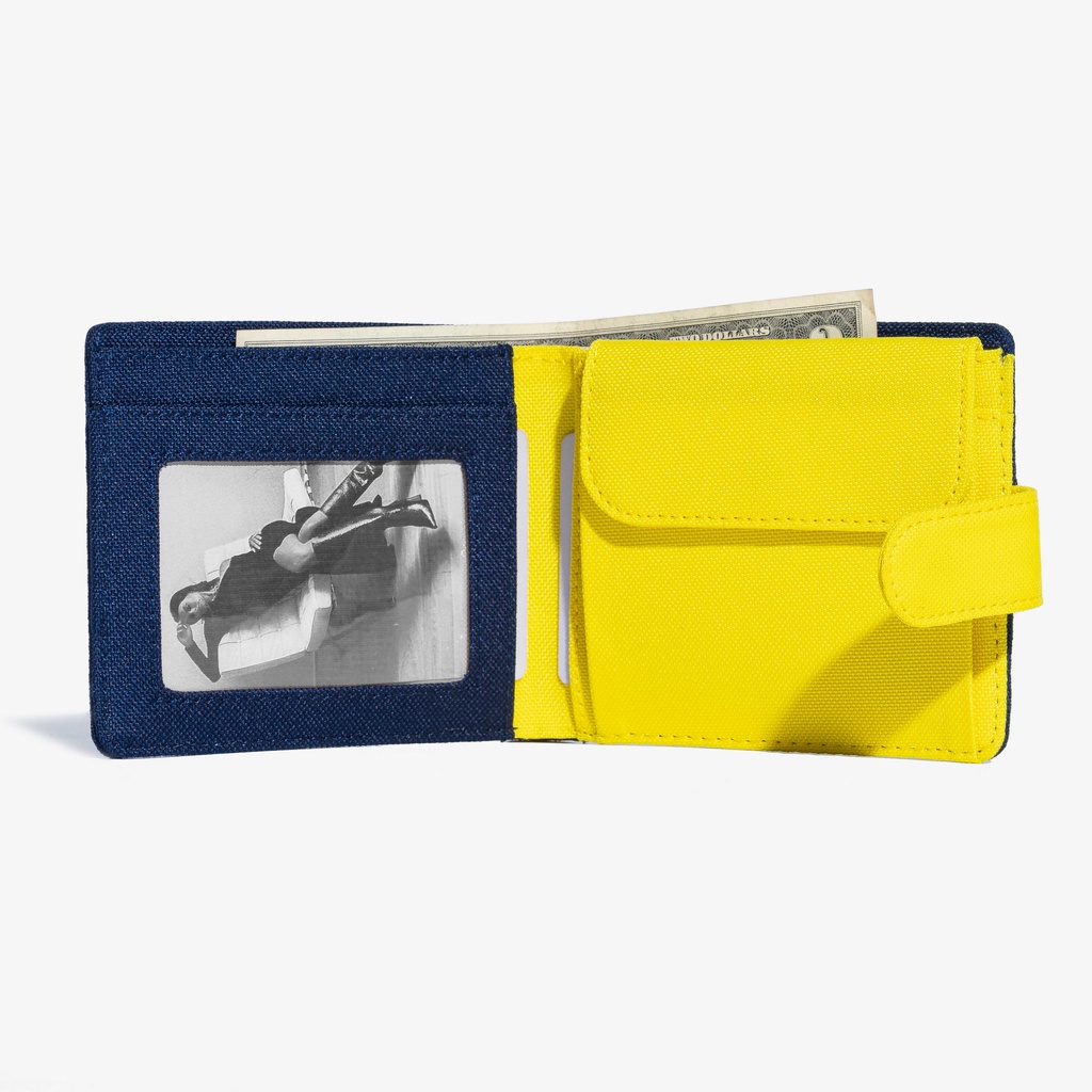 Ví vải gập đôi unisex DIM June Wallet Ngang - 5 màu