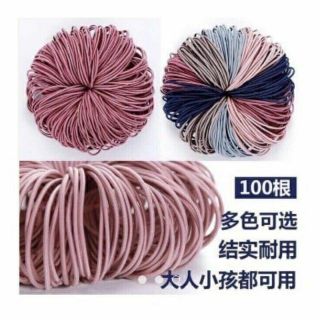 Set 100 dây buộc tóc cho mẹ và bé