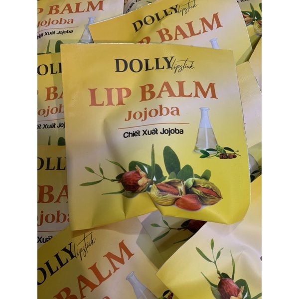 Dưỡng môi Dolly Diamond tinh dầu JoJoBa dưỡng ẩm mềm môi