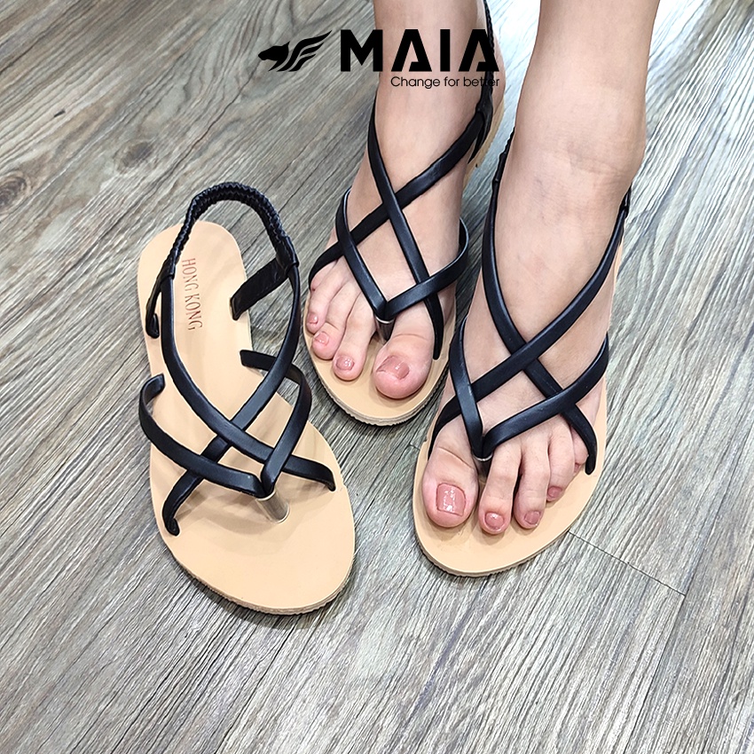 Giày sandal nữ đi học thông dụng giá rẻ Maia - quai mảnh kẹp ngón dễ thương - đi nhẹ thoáng mát MA6051