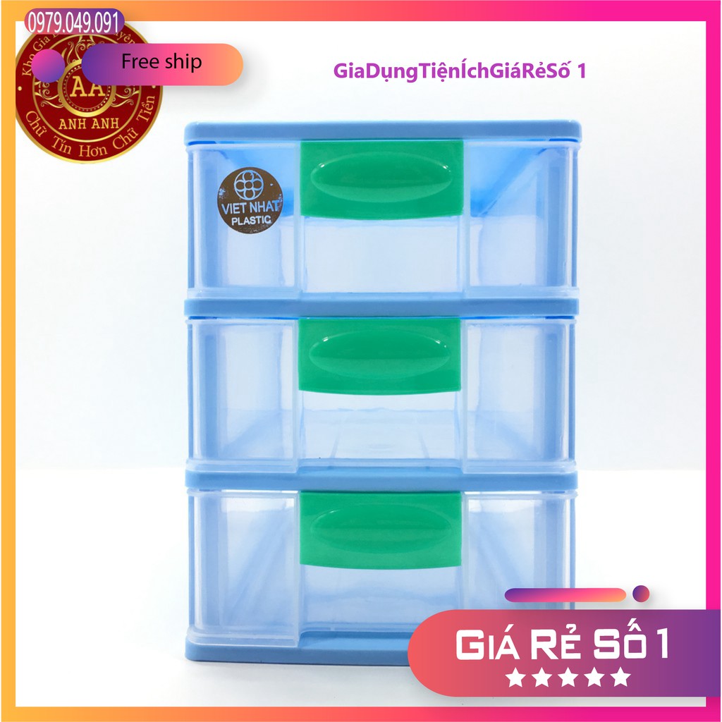 TỦ NHỰA VIỆT NHIỆT 3 TẦNG, 4 TẦNG MINI Siêu Rẻ.