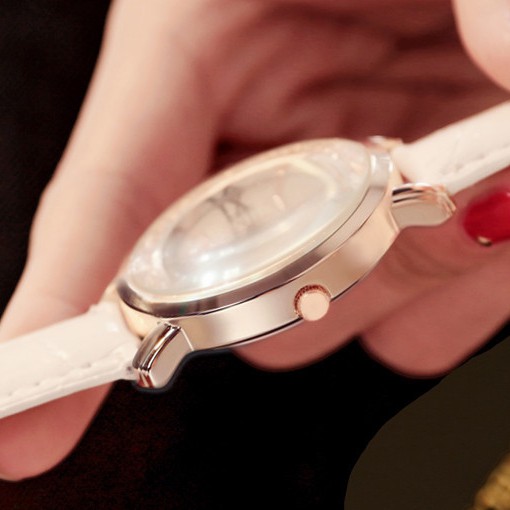 [Mã FAMAYWA2 giảm 10k đơn từ 50k] (HOT) Đồng Hồ Nữ LSVTR Dây Da Mặt Kim Loại NEVA9025 | BigBuy360 - bigbuy360.vn