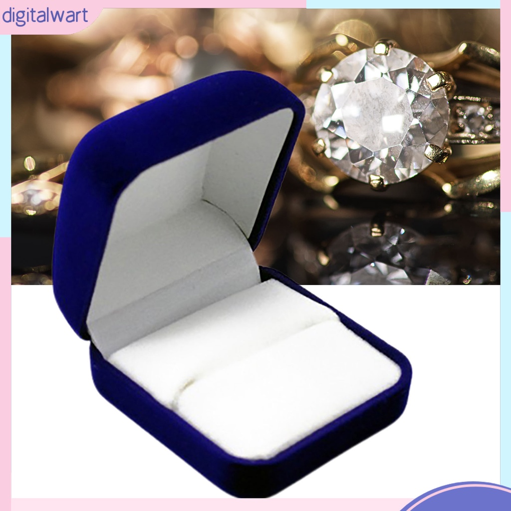 Hộp Đựng Nhẫn Đính Hôn Bằng Nhung Thời Trang Ốp