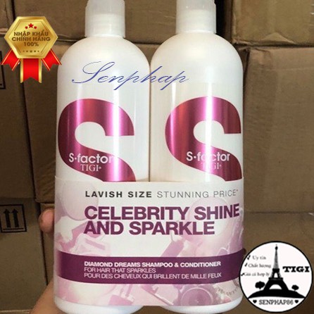 Dầu gội tigi trắng S-Factor ❣️Free Ship❣️ Cặp gội xả trắng tigi bản nâng cấp mới giúp tóc bồng bềnh, mượt mà | BigBuy360 - bigbuy360.vn