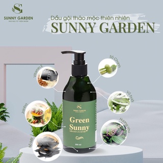 Dầu Gội Bồ Kết Thảo Dược Green Sunny dưỡng tóc chắc khỏe, giảm rụng, kích thích mọc tóc nhanh