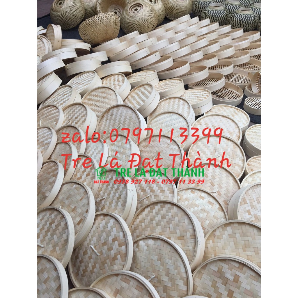 XỬNG HẤP TRE: 1 THÂN 1 NẮP/BỘ