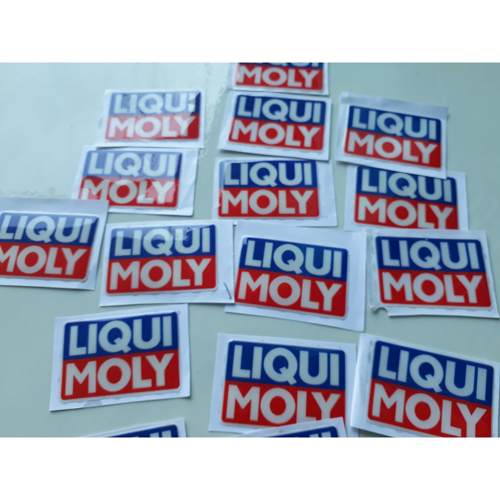 tem nổi tem Liqui-moly (Giá 1 cái)