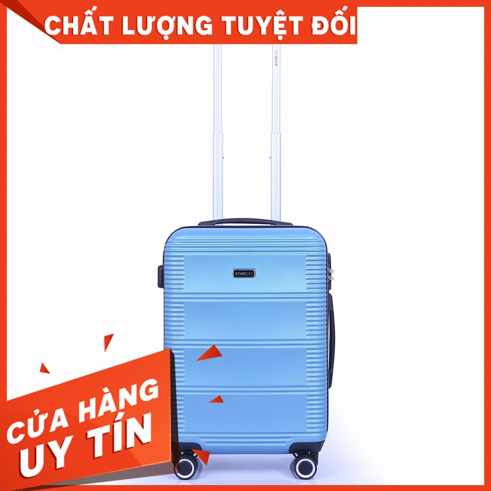 "Sale Sốc"Vali nhựa du lịch STARGO HELEN z22(xanh blue)