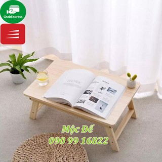 Bàn Gỗ Cao Su Tự Nhiên Xếp Gọn Phong Cách Nhật Tatami - Bàn Trà Dùng Ngồi Bệt.